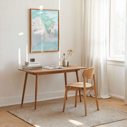 Contemporary abstract artwork ‘Eden’ evoking a dreamlike natural haven – designed to bring balance and beauty to your walls.