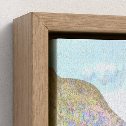 Contemporary abstract artwork ‘Canyon’ featuring flowing natural tones, ideal for adding serenity and flow to your space.